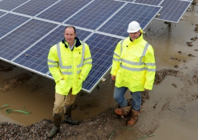 Newlands Solar Farm Construction